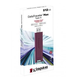 Stick memorie Kingston DataTraveler Max, 512 GB, USB 3.2, Visiniu